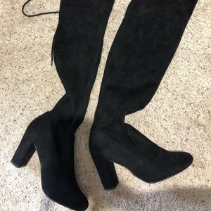 Over the knee boots